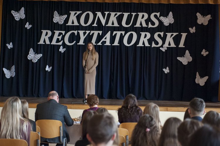 Międzyszkolny konkurs recytatorski